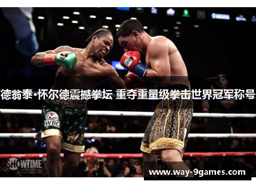 德翁泰·怀尔德震撼拳坛 重夺重量级拳击世界冠军称号